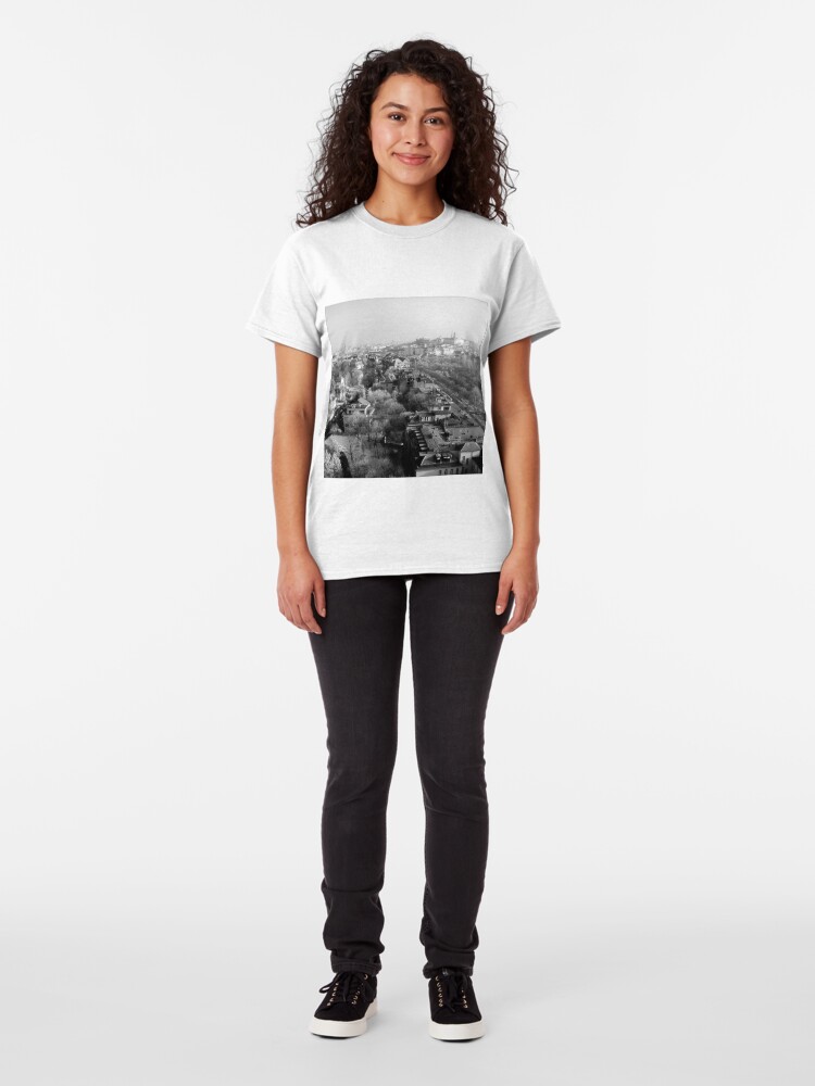 Alternate view of Wintery Budapest Skyline Classic T-Shirt