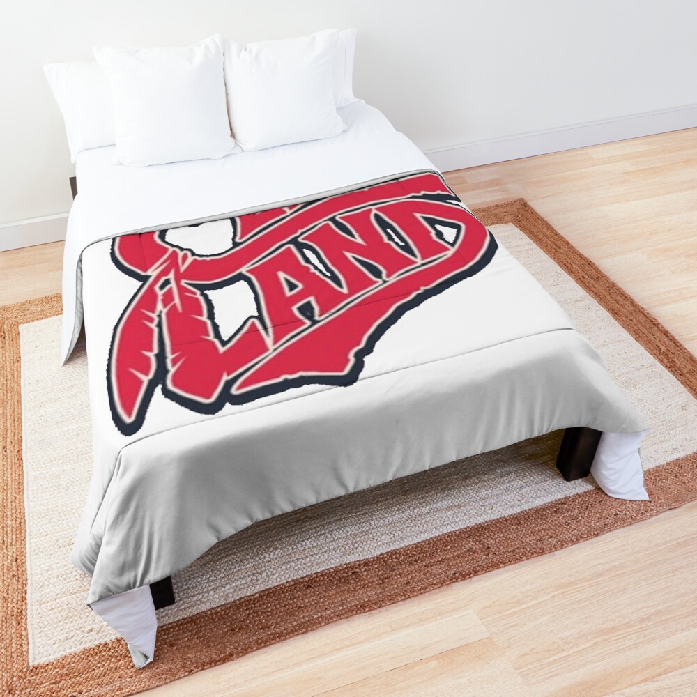 Retro Cleveland Baseball Classic Indians Comforter By