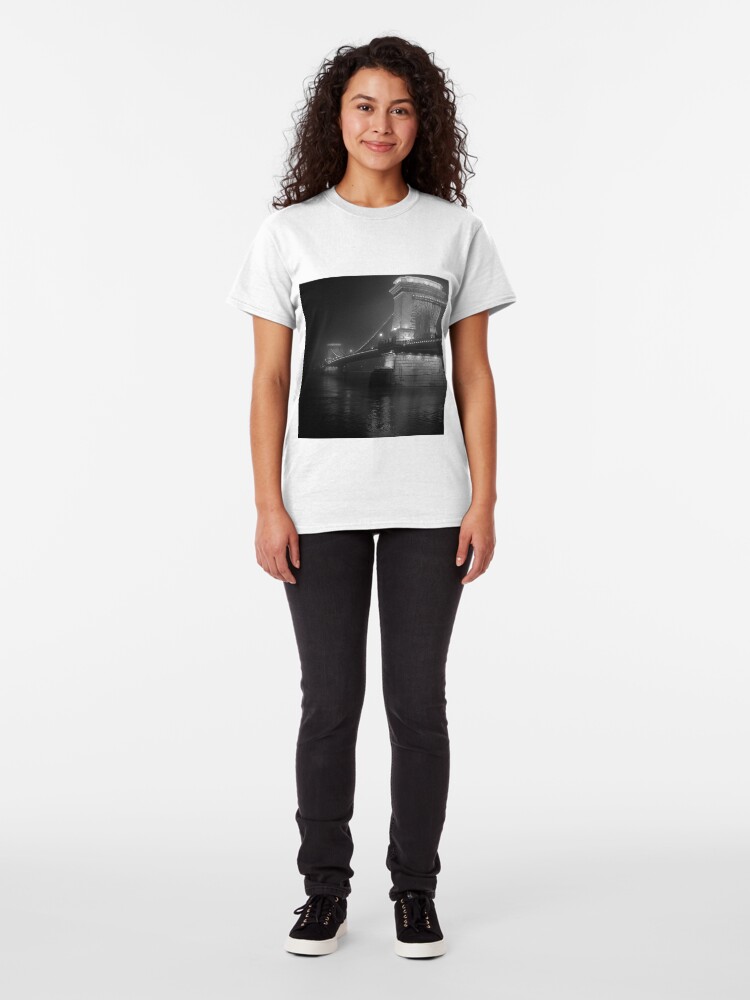Alternate view of Lánchíd, Budapest Classic T-Shirt