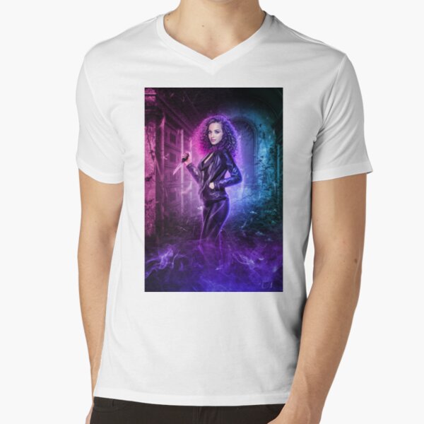 Neck-Romancer V-Neck T-Shirt