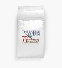 Battle of Britain poster white version Duvet Cover