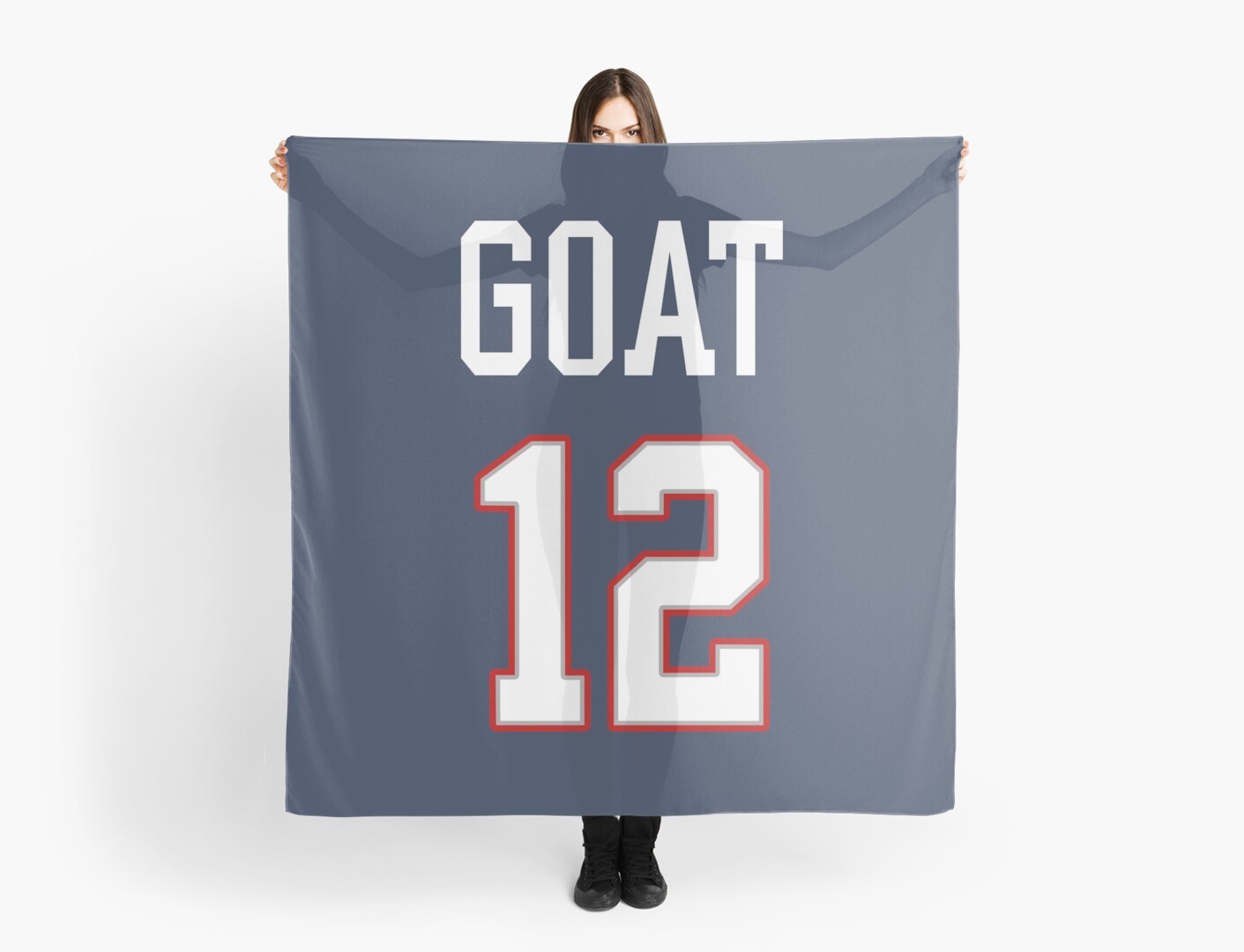 tom brady goat jersey