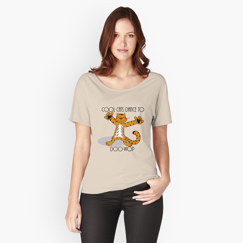Cool Cats Dance to Doo-Wop featuring a Cool Cat Relaxed Fit T-Shirt