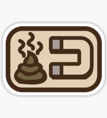 Shit magnet Sticker