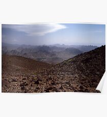 Mountain tan Poster