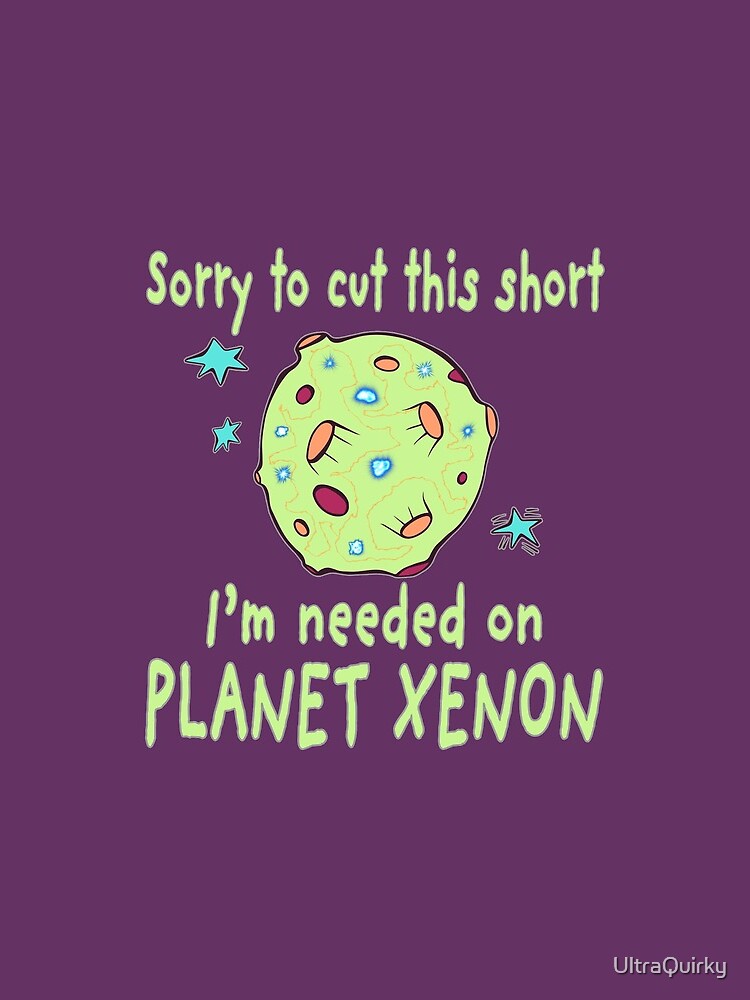 Planet Xenon. by UltraQuirky