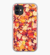 Scarlet Leaves iPhone Case