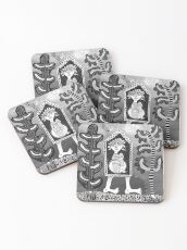 Walking home Coasters