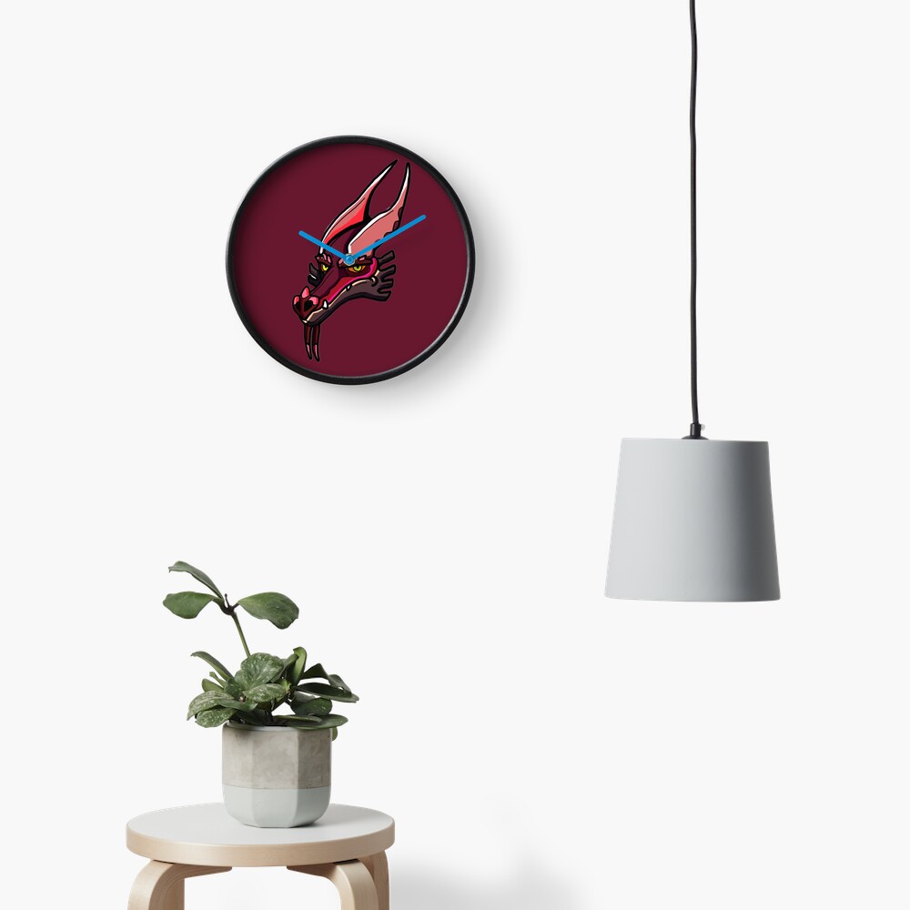 Balthrowmaw the Dragon from Rick and Morty™ Season 4 Clock