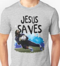 Jesus Saves ( SOCCER ) Unisex T-Shirt