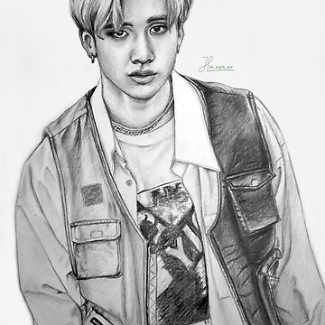 Bang Chan Fanart Stray Kids | Canvas Print