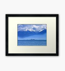 Race Rocks Framed Print