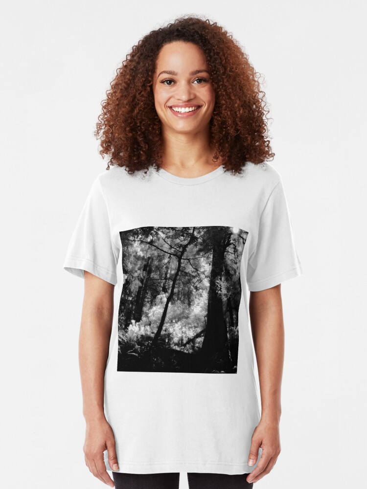 Alternate view of Hillside Trail, Muir Woods National Monument Slim Fit T-Shirt