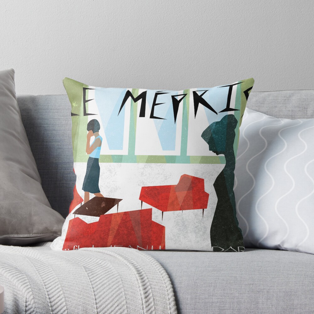Le Mepris Throw Pillow