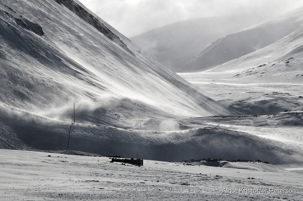 "Katabatic winds from Longyear glacier" by Algot Kristoffer Peterson