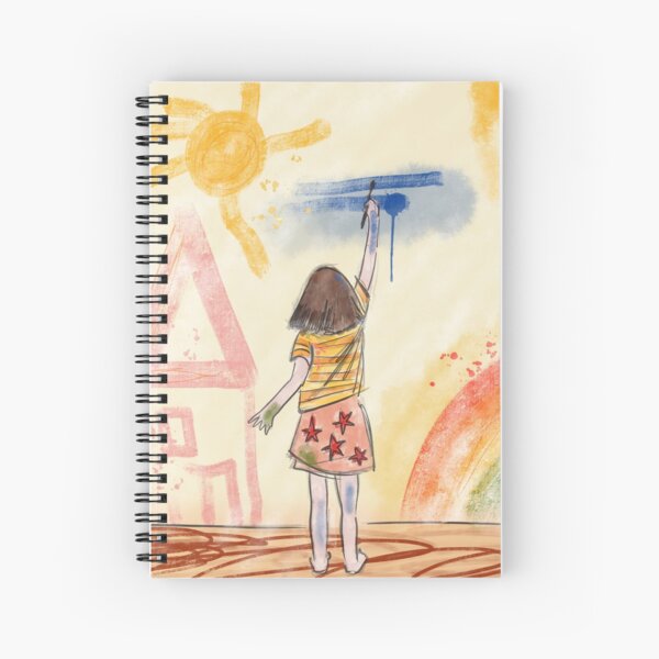 Be an artist Spiral Notebook