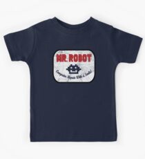 Mr Robot - Computer Repair With A Smile Kids Tee