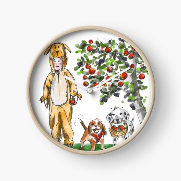 Apple lovers Clock