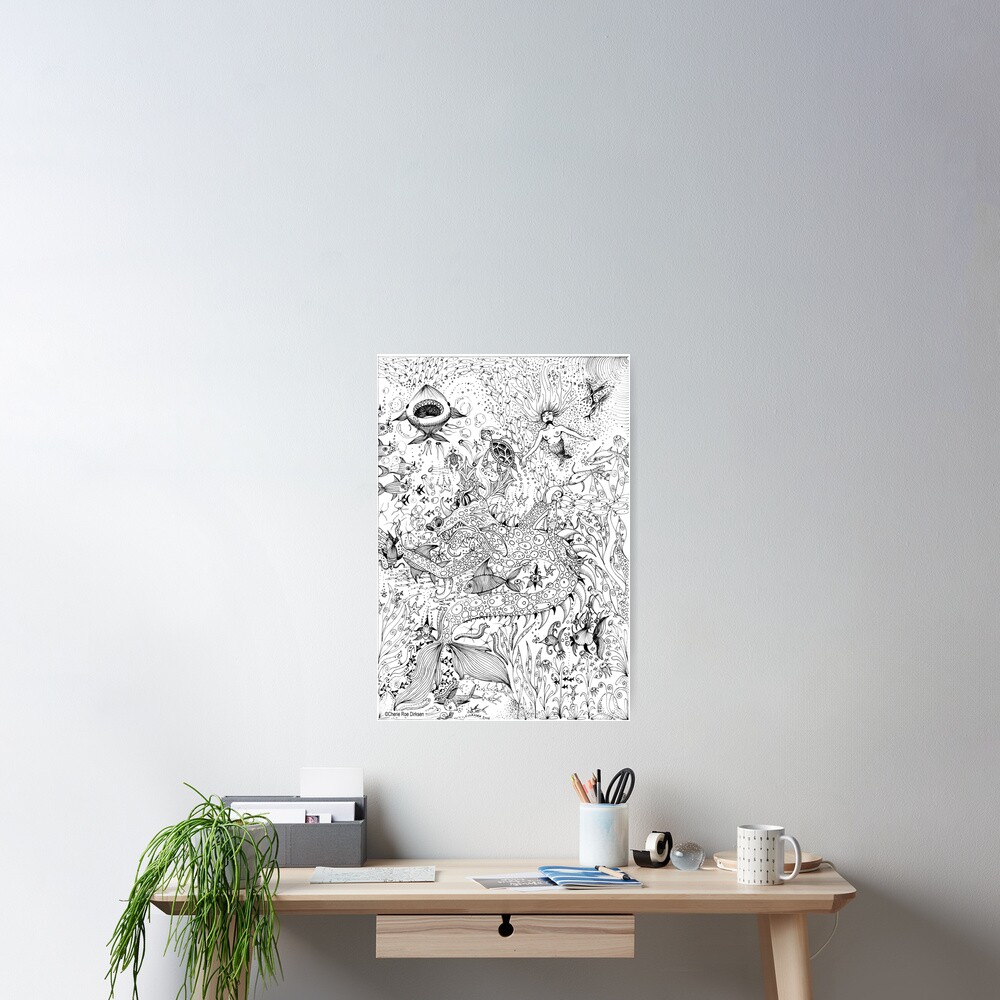 Watery Wonder World Poster