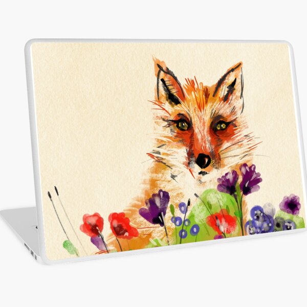A fox in my garden Laptop Skin