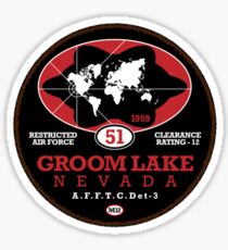 Groome Lake - Area51 Sticker