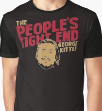 Officially Licensed George Kittle The People s Tight End T shirt Graphic T-Shirt