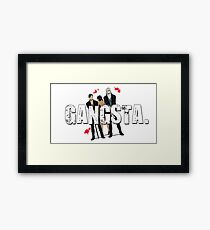 The Gangsta Squad Framed Print