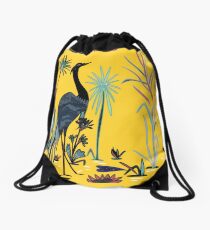 Yellow Pond Drawstring Bag
