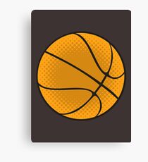 Basketball Vector Canvas Print