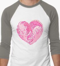 Loveasaurus Men's Baseball ¾ T-Shirt