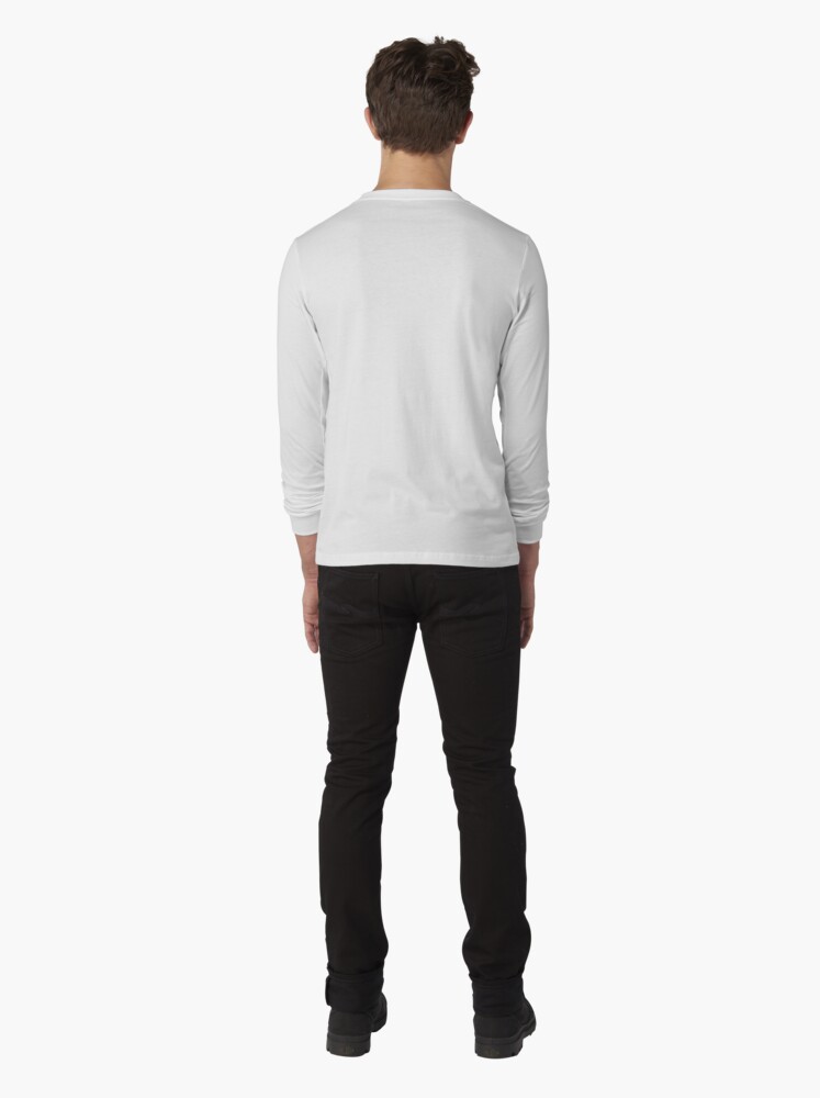 Alternate view of Times Square Tourists (poster on white) Long Sleeve T-Shirt