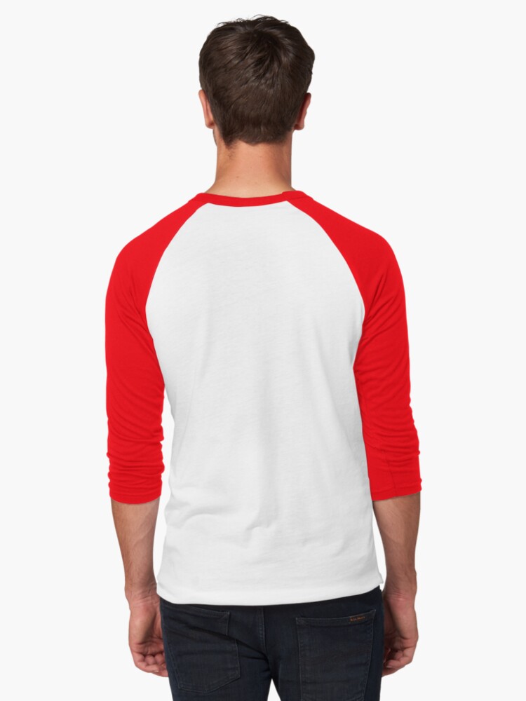 Alternate view of Cat Baseball ¾ Sleeve T-Shirt