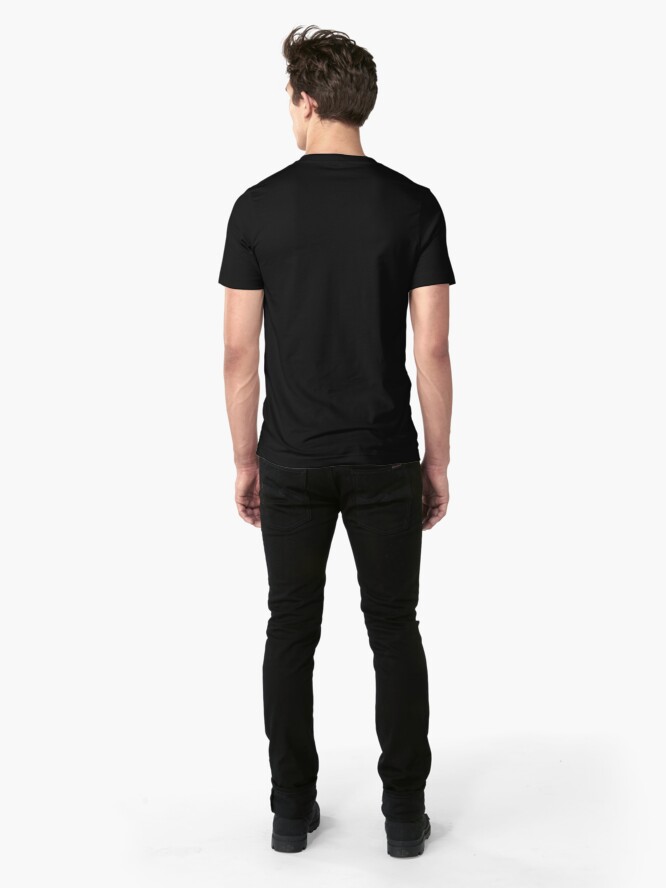 Alternate view of Vintage Evil Morty Slim Fit T-Shirt