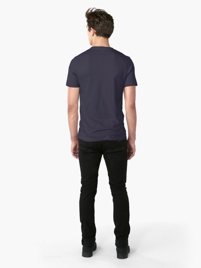 Alternate view of Run, rabbit run! Slim Fit T-Shirt
