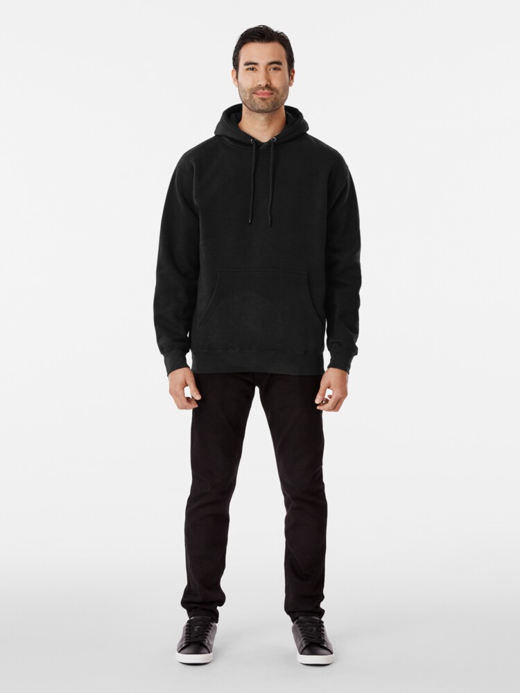 Alternate view of MARCUS says DEAL WITH IT - II Pullover Hoodie