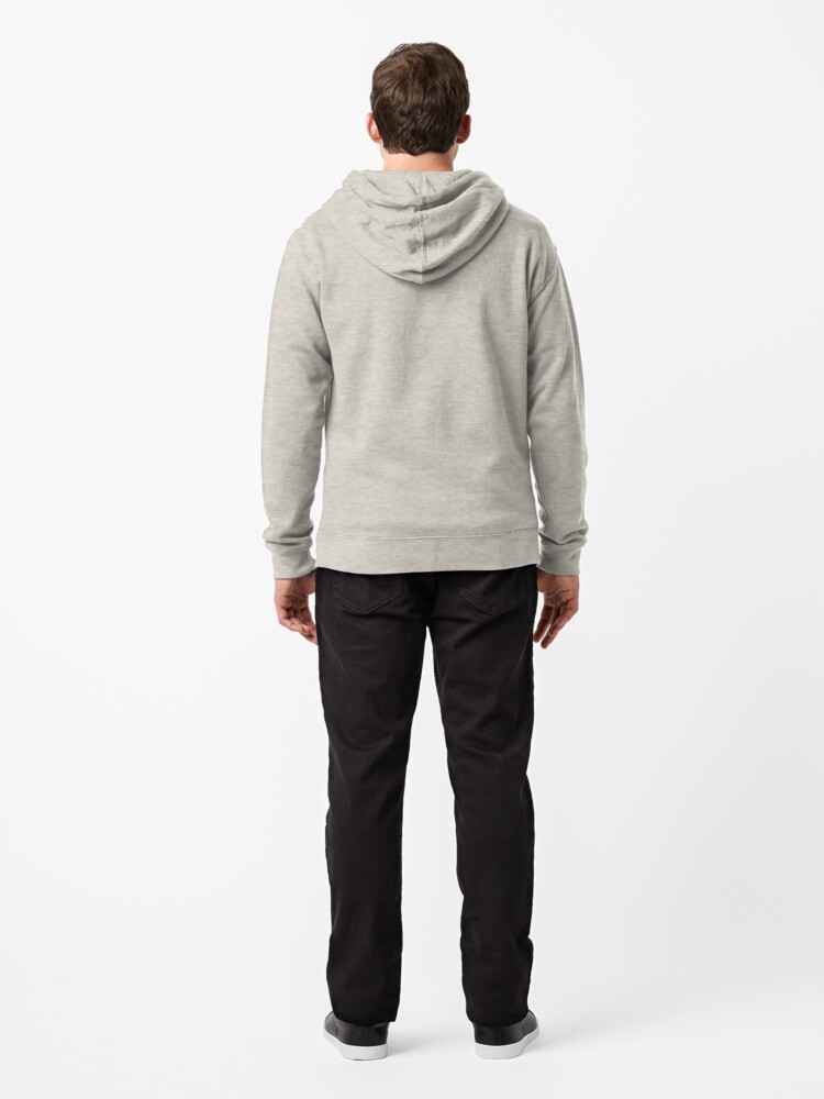 Alternate view of Rectangle space Zipped Hoodie