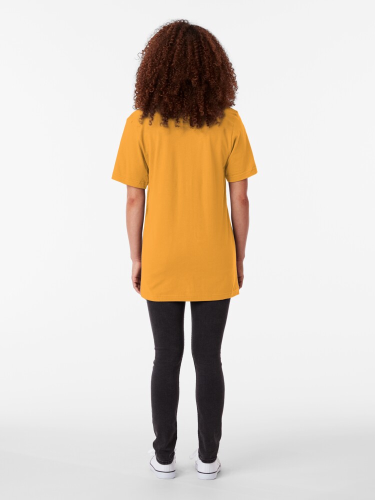 Vista alternativa de Camiseta ajustada Puño levantado feminista: angustiado