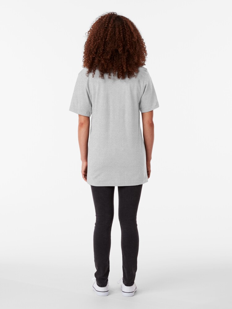 Alternate view of Bilociraptor - Text + Speech Slim Fit T-Shirt