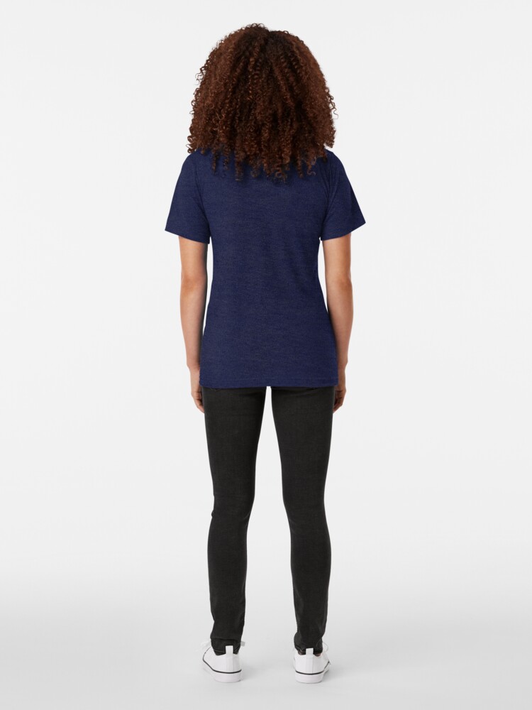 T-shirt chiné ''Direction Universelle du Vent : TOUJOURS DANS TA FACE! (blanc)' : autre vue